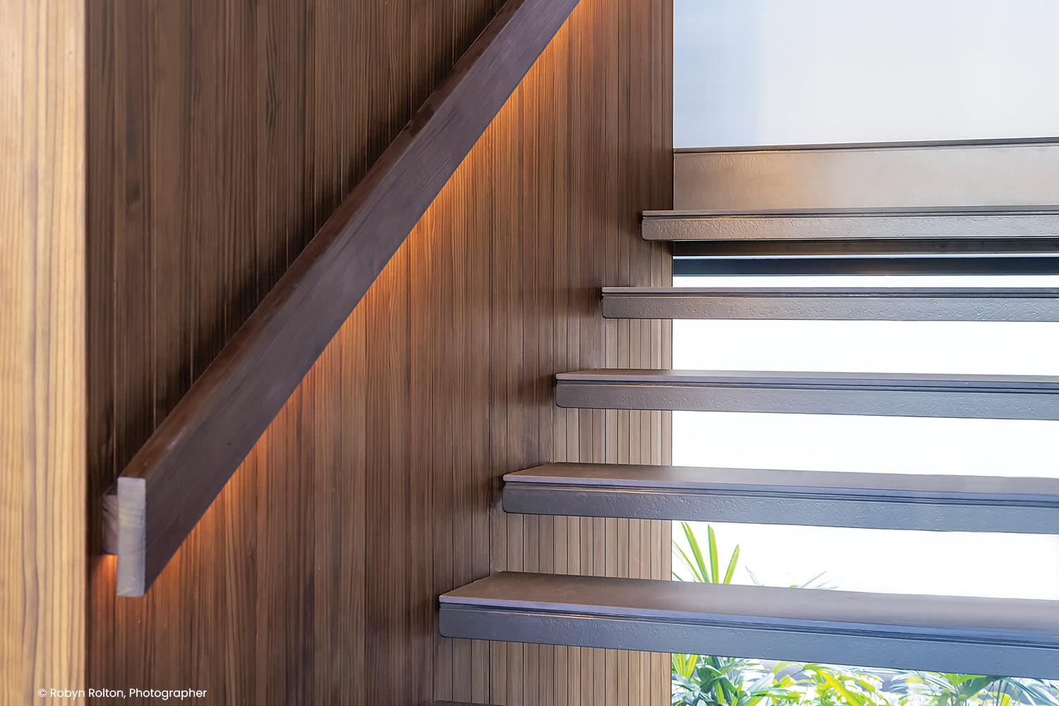 Vulcan panelling Timber ladder